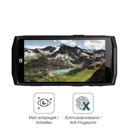 2x 9H Schutzfolie matt für Crosscall Core-M5 Panze (5)