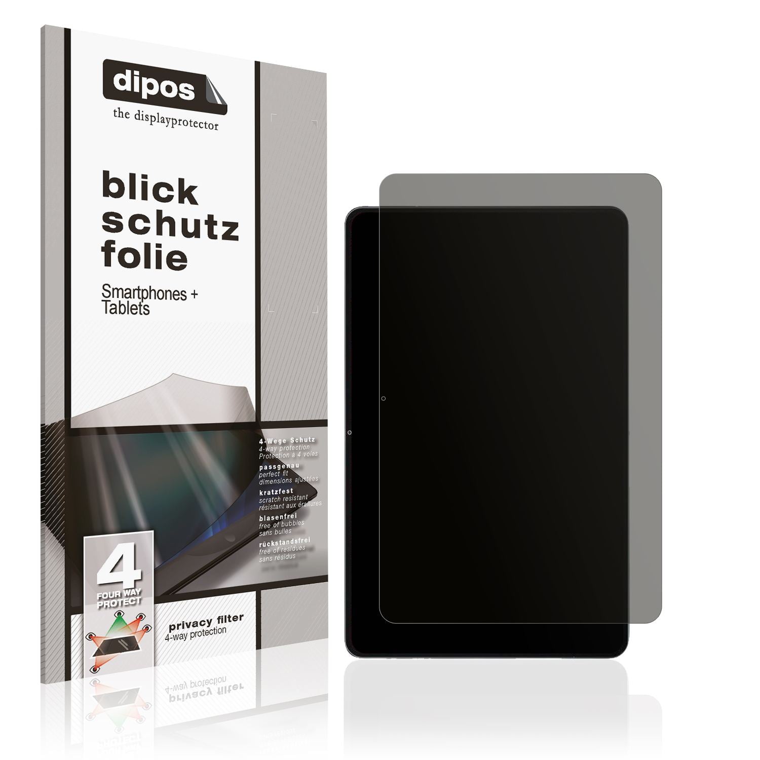 Blickschutzfolie für Teclast T60 matt Schutzfolie  (1)