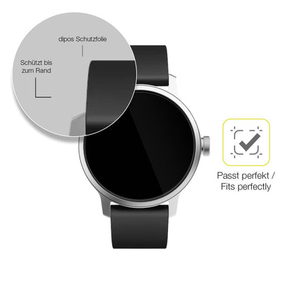 2x 3D Full Cover Schutzfolie für Withings Scanwatc (6)