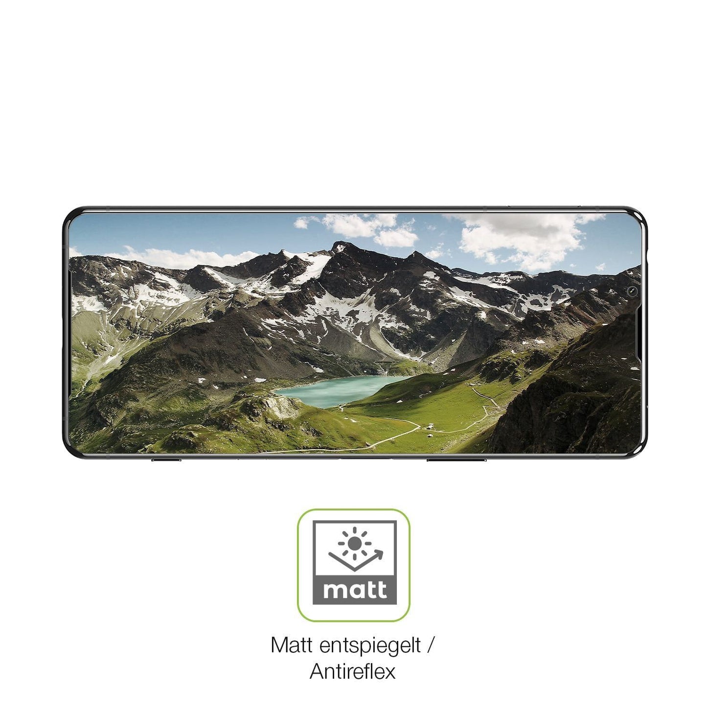 2x Full Cover Schutzfolie matt für Sony Xperia 5 I (5)