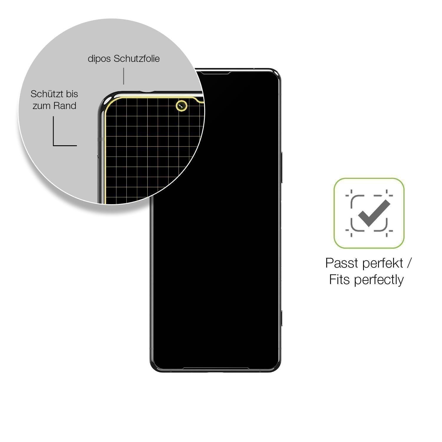 2x Full Cover Schutzfolie matt für Sony Xperia 5 I (6)