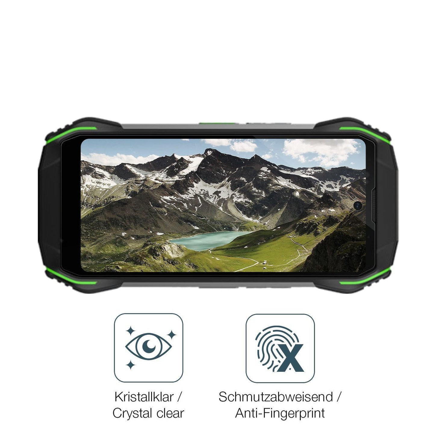 4x Schutzfolie klar für Blackview N6000 Display-Sc (4)