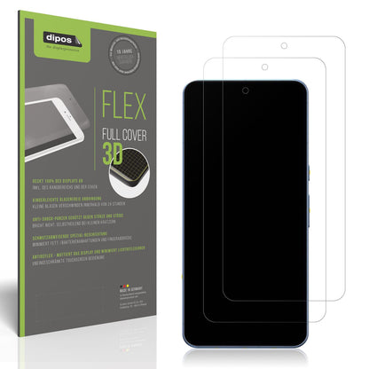 2x Full Cover Schutzfolie matt für Google Pixel 8  (1)