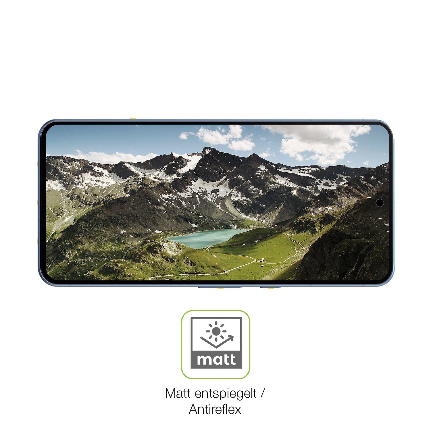 2x Full Cover Schutzfolie matt für Google Pixel 8  (5)