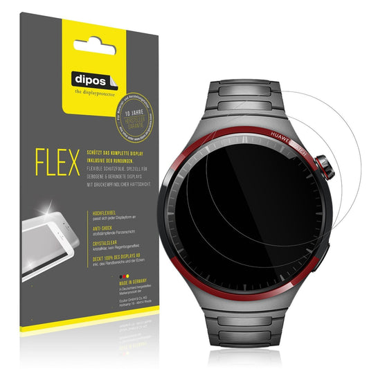 2x 3D Full Cover Schutzfolie für Huawei Watch 4 Pr (1)