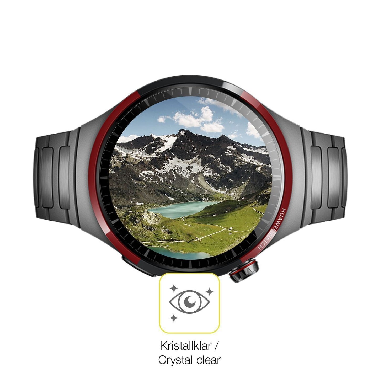 2x 3D Full Cover Schutzfolie für Huawei Watch 4 Pr (5)