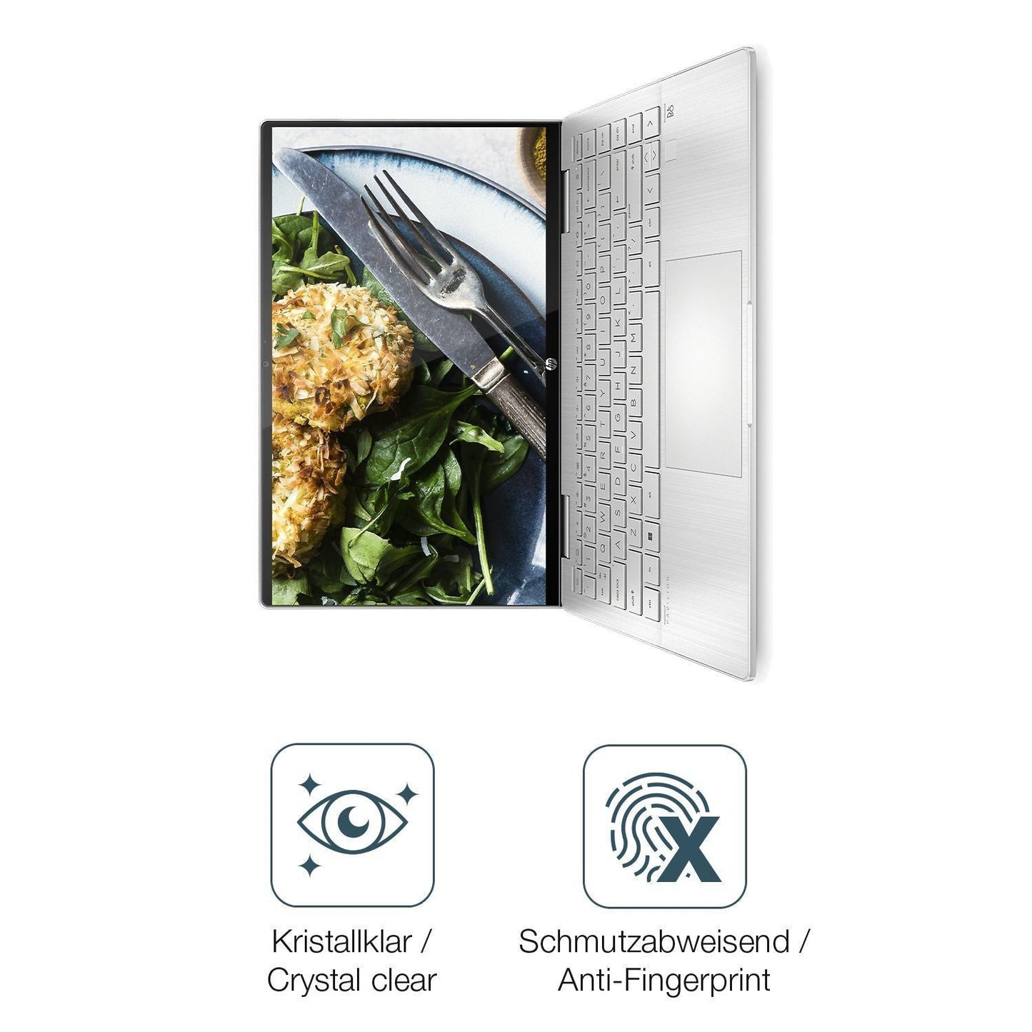 2x Schutzfolie klar für HP Pavilion x360 2-in-1 14 (4)