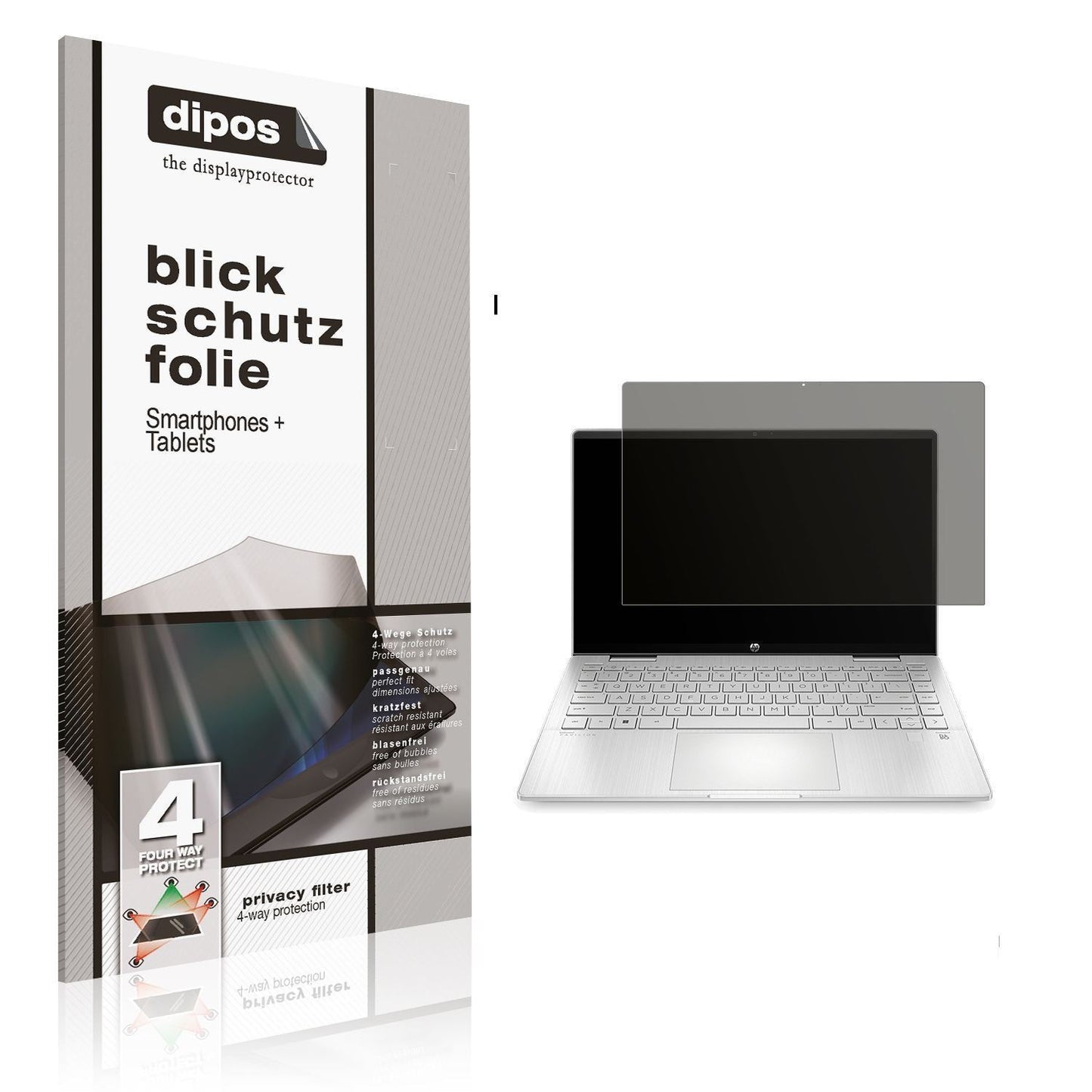 Blickschutzfolie für HP Pavilion x360 2-in-1 14-ek (1)