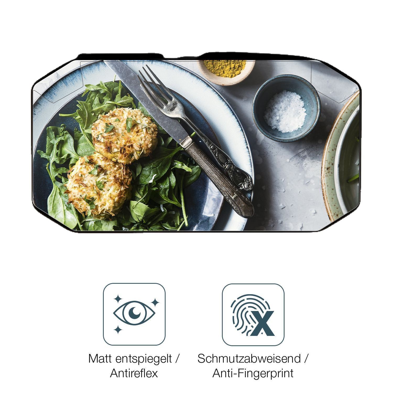 2x Schutzfolie matt für Voge R125 Display-Schutzfo (4)