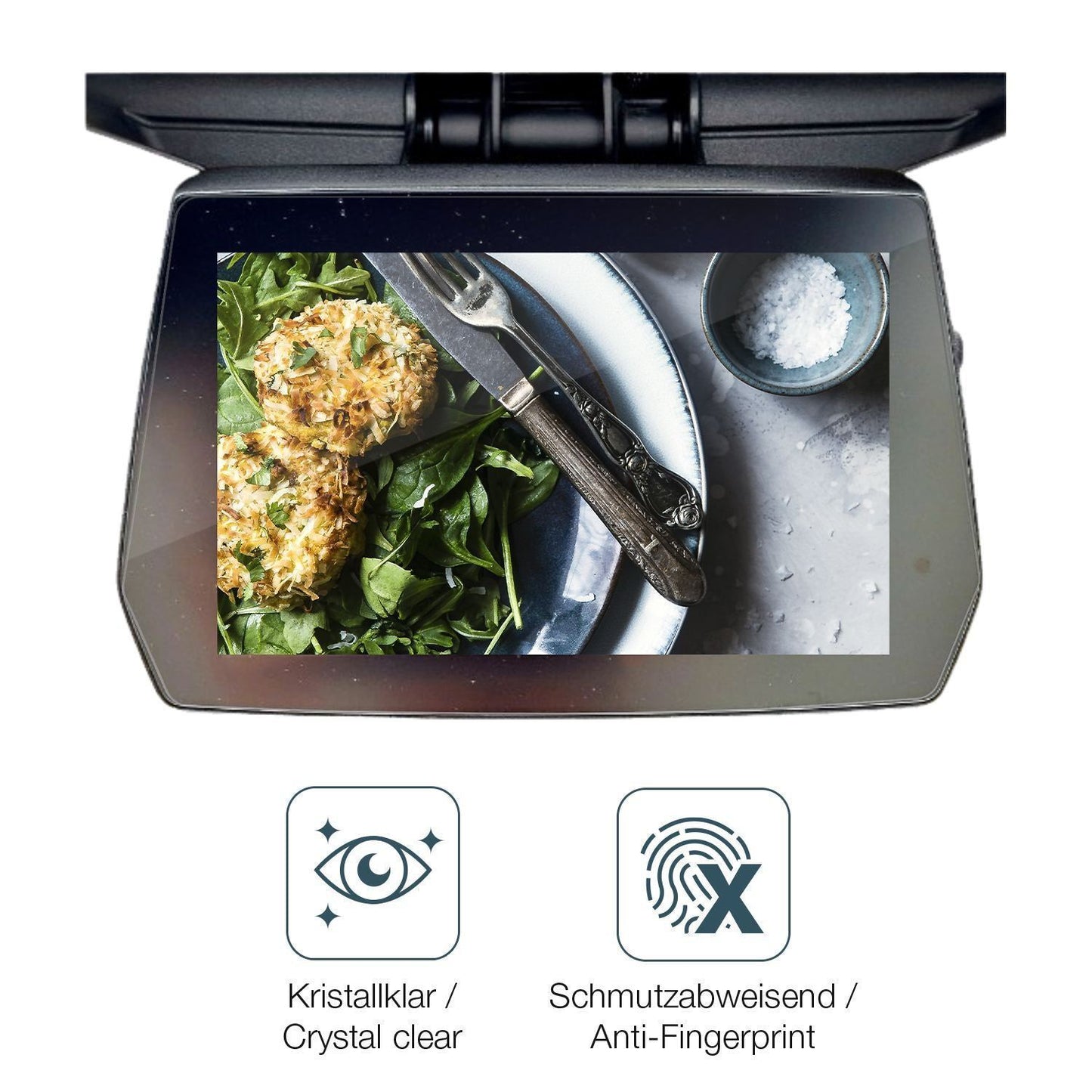 2x Schutzfolie klar für Voge 625 DSX Display-Schut (4)