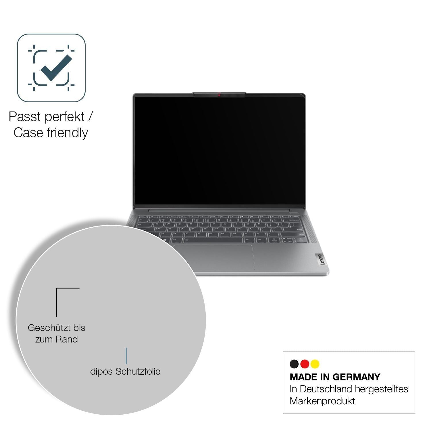 2x 9H Schutzfolie matt für Lenovo IdeaPad Pro 5 Ge (6)
