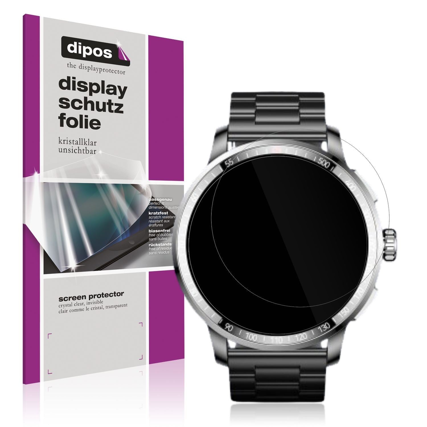 6x Schutzfolie klar für Itel Unicorn Max Display-S (1)