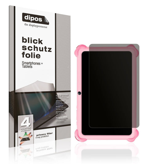 Blickschutzfolie für zcobro Kinder Tab 10 Zoll mat (1)