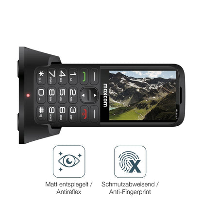2x 9H Schutzfolie matt für MaxCom Comfort MM445 4G (5)