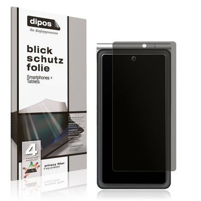 Blickschutzfolie für MaxCom Comfort MM835 4G matt  (1)