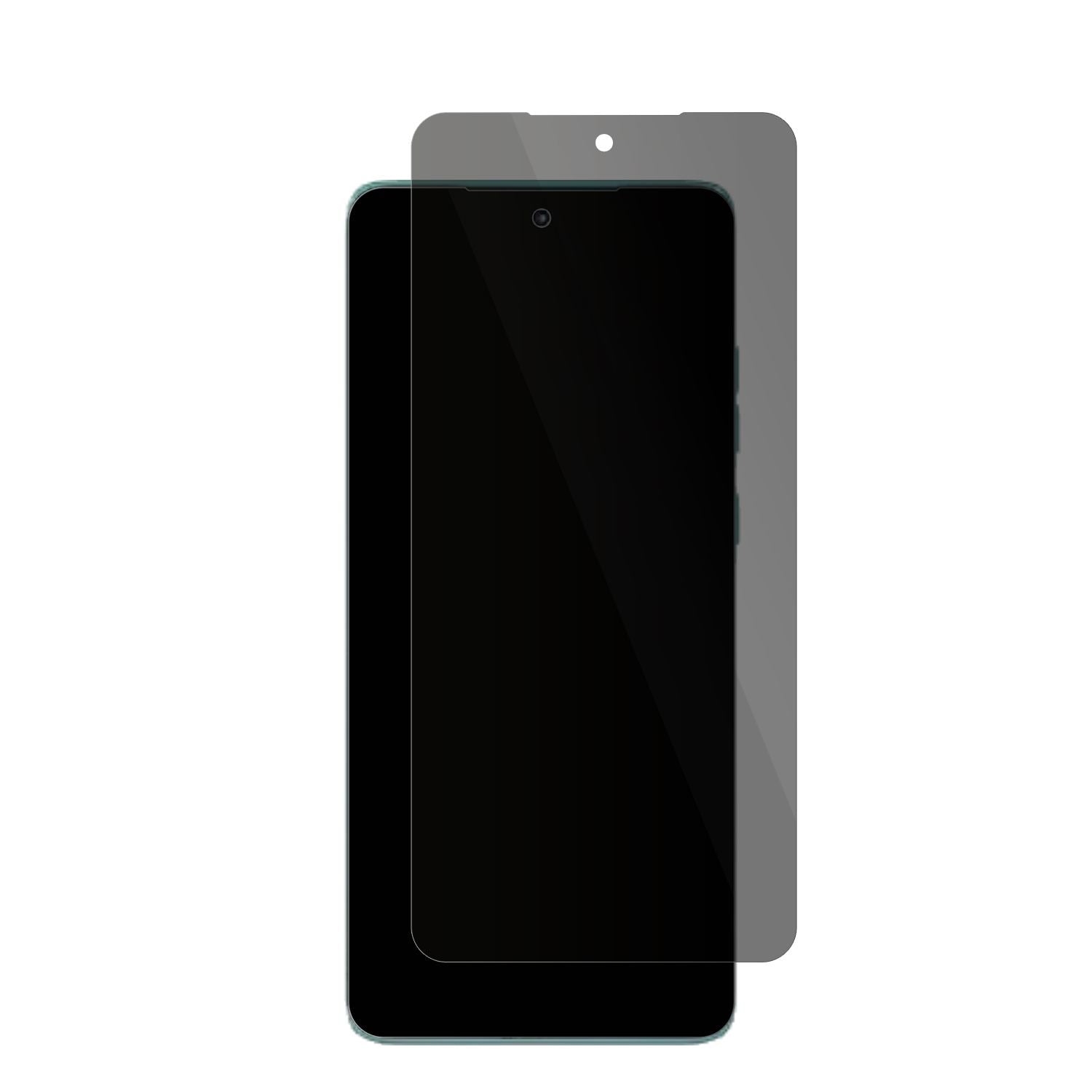 Full Cover Privacy Blickschutzfolie für Motorola E (3)
