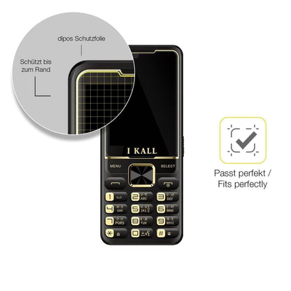 2x 3D Full Cover Schutzfolie für iKall K99 Pro (6)