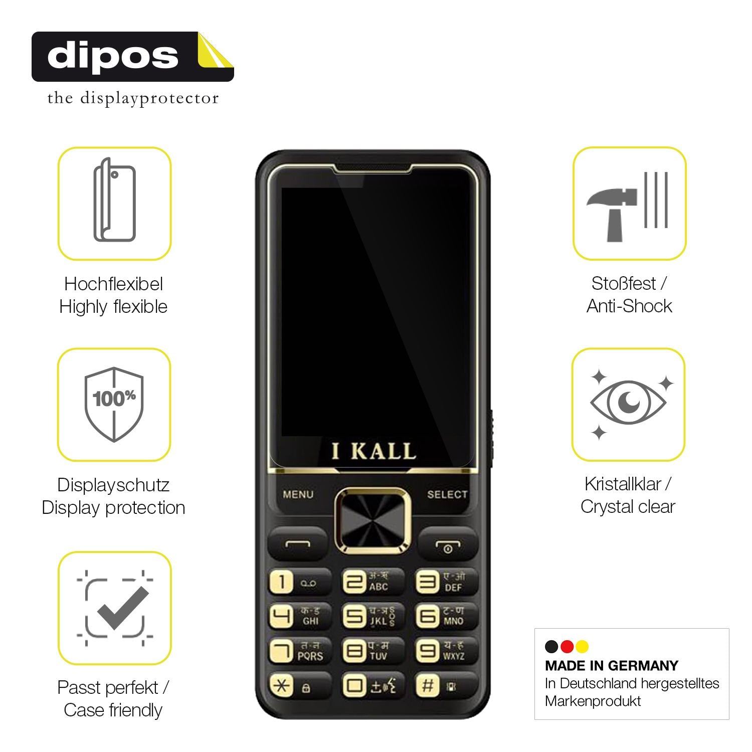 2x 3D Full Cover Schutzfolie für iKall K99 Pro (7)