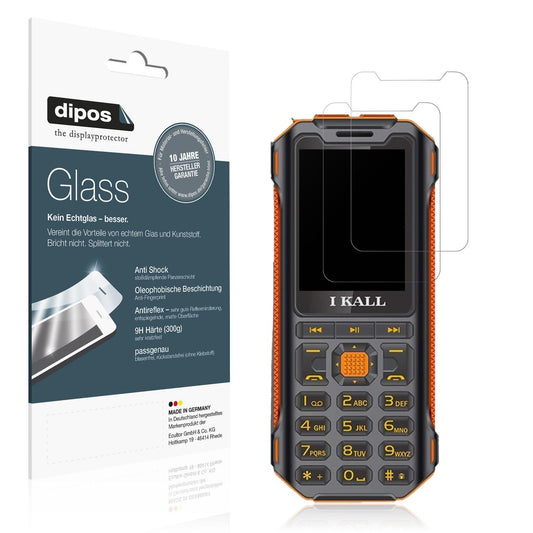 2x 9H Schutzfolie matt für I Kall K99 Pro Rugged P (1)