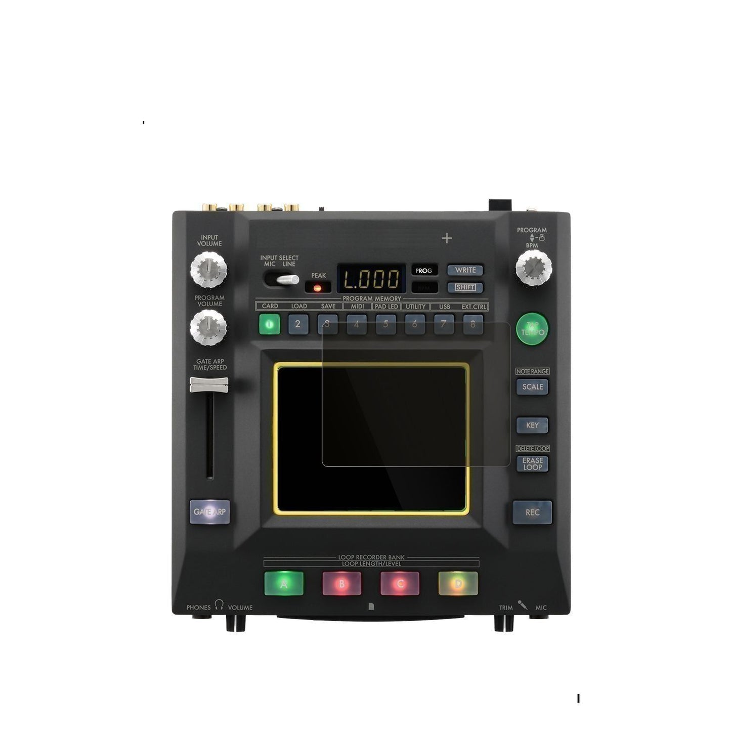 Blickschutzfolie für Korg Kaossilator Pro Plus mat (2)