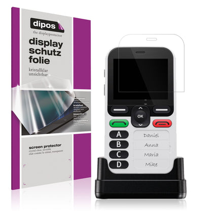 4x Schutzfolie klar für Doro Leva X10 Display-Schu (1)