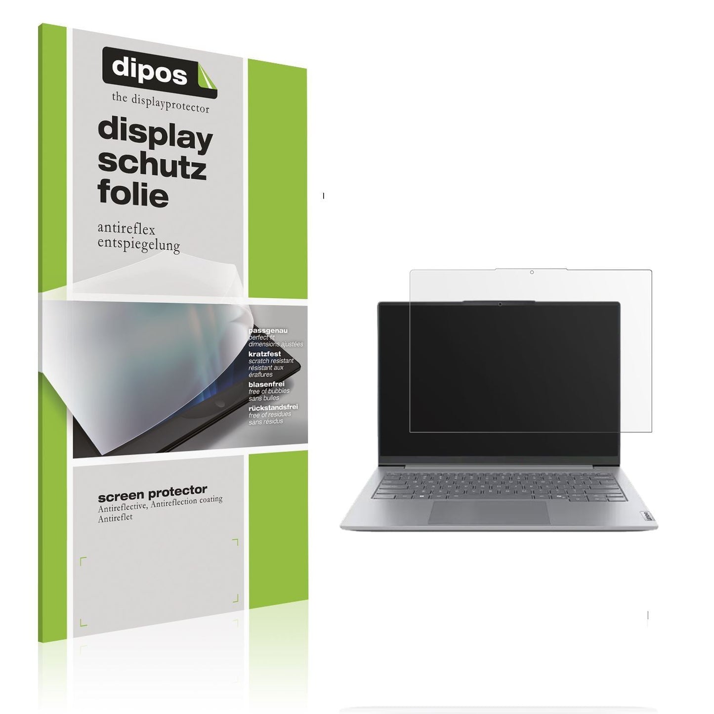 2x Schutzfolie matt für Lenovo ThinkBook 14 Zoll G (1)