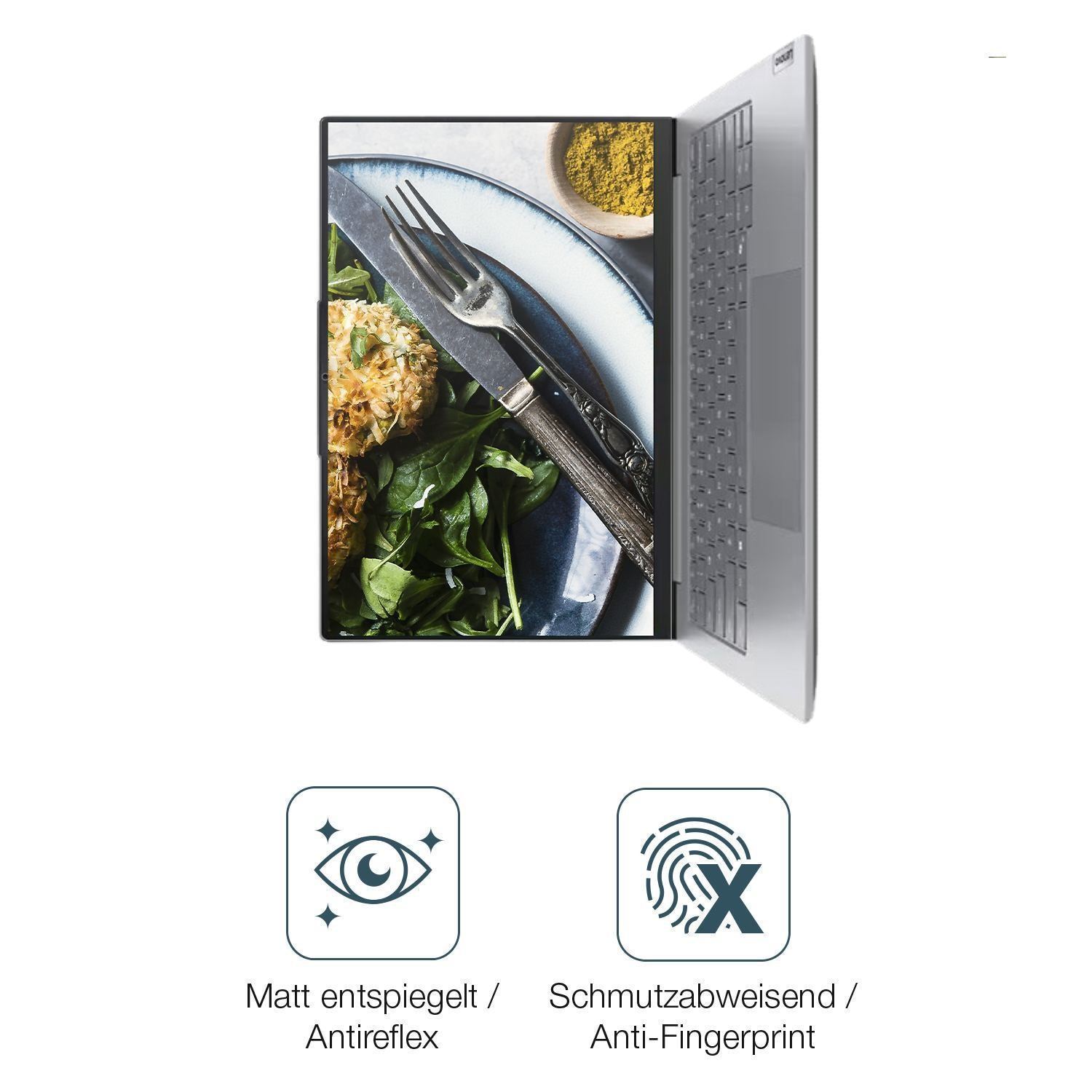 2x 9H Schutzfolie matt für Lenovo ThinkBook 14 Zol (5)