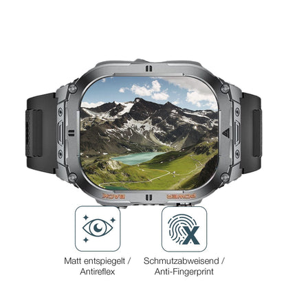 2x 9H Schutzfolie matt für SUNKTA EF9-A 2.13 Zoll  (5)