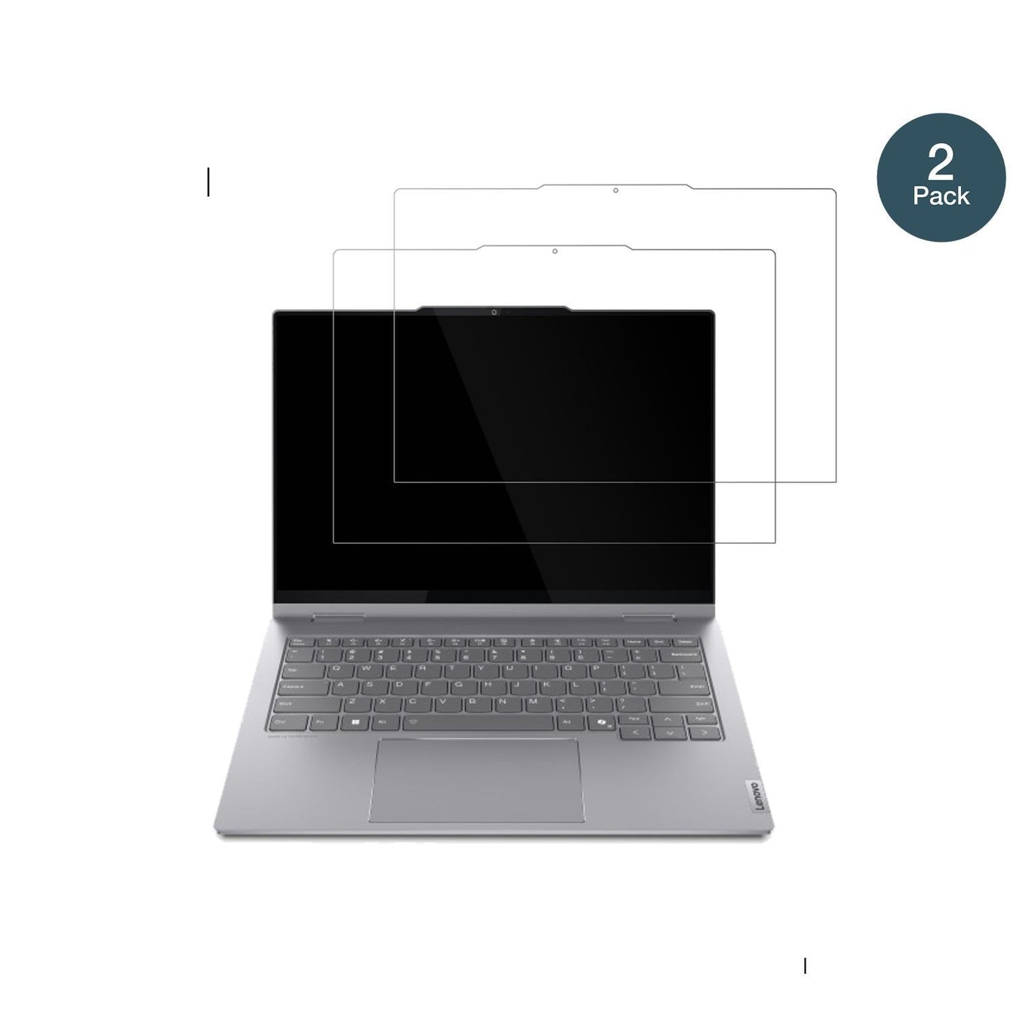 2x 9H Schutzfolie für Lenovo ThinkBook 14 2-in-1 G (2)