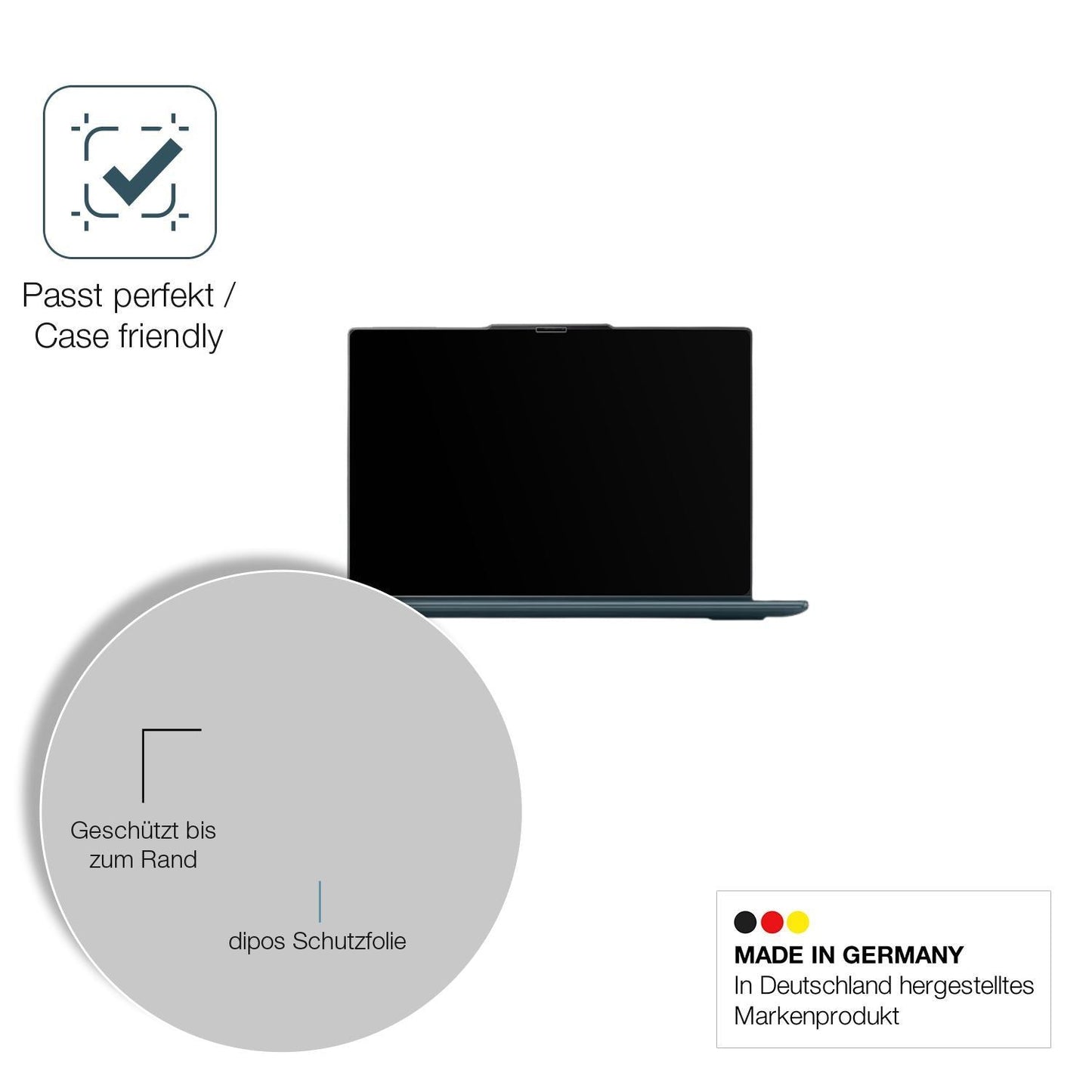 2x 9H Schutzfolie matt für Lenovo Yoga 7i 2-in-1 G (6)