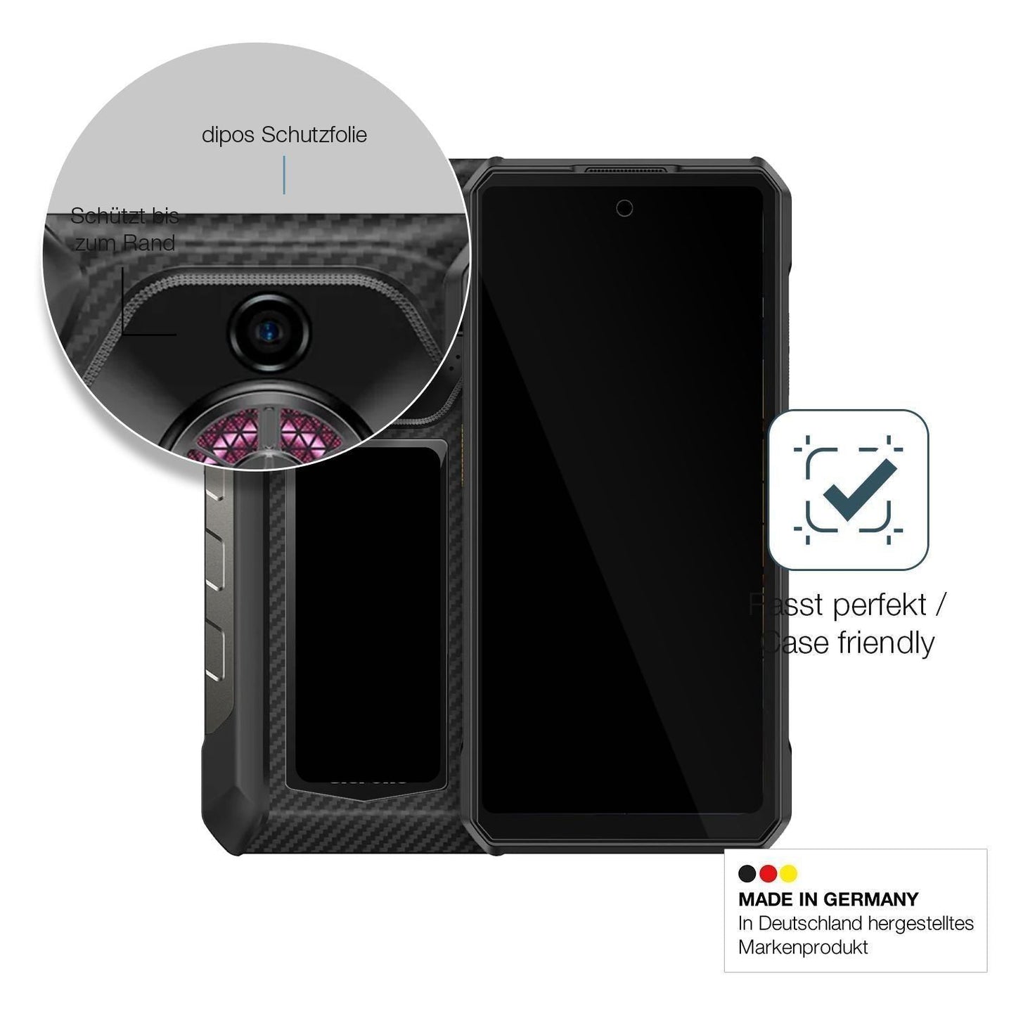 2x 9H Schutzfolie für Ulefone Armor 30 Pro (inkl.  (5)