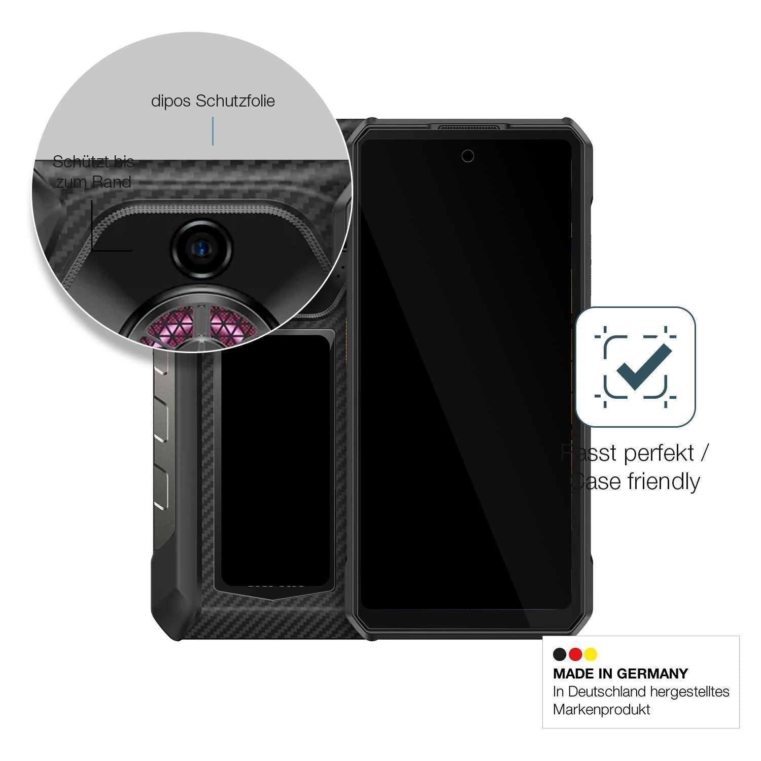 2x 9H Schutzfolie für Ulefone Armor 30 Pro (inkl.  (5)