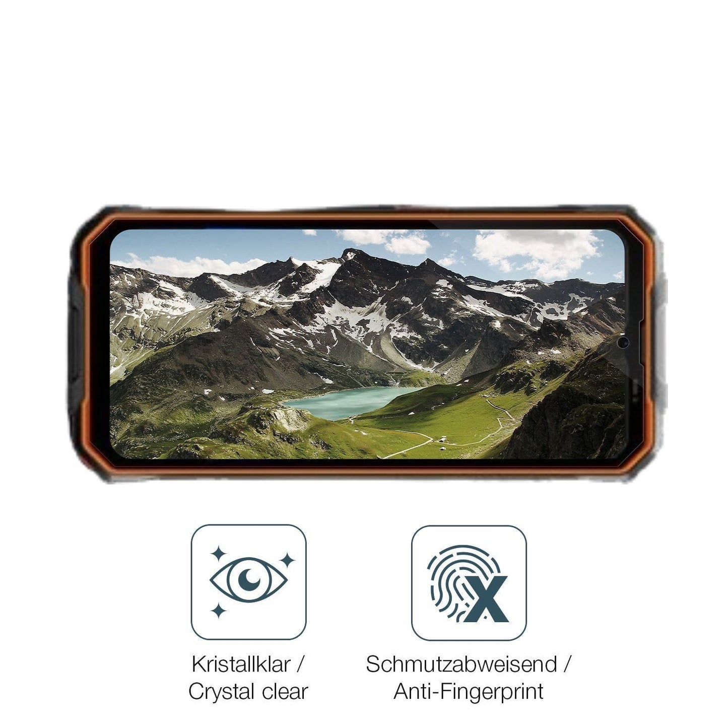 2x 9H Schutzfolie für Oscal Marine 2 Panzerfolie (5)