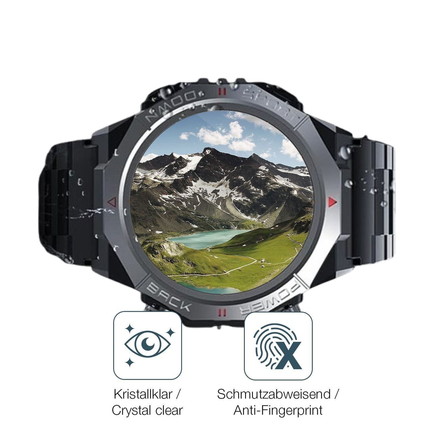 6x Schutzfolie klar für Atheewon S10 1.39 Zoll Dis (4)