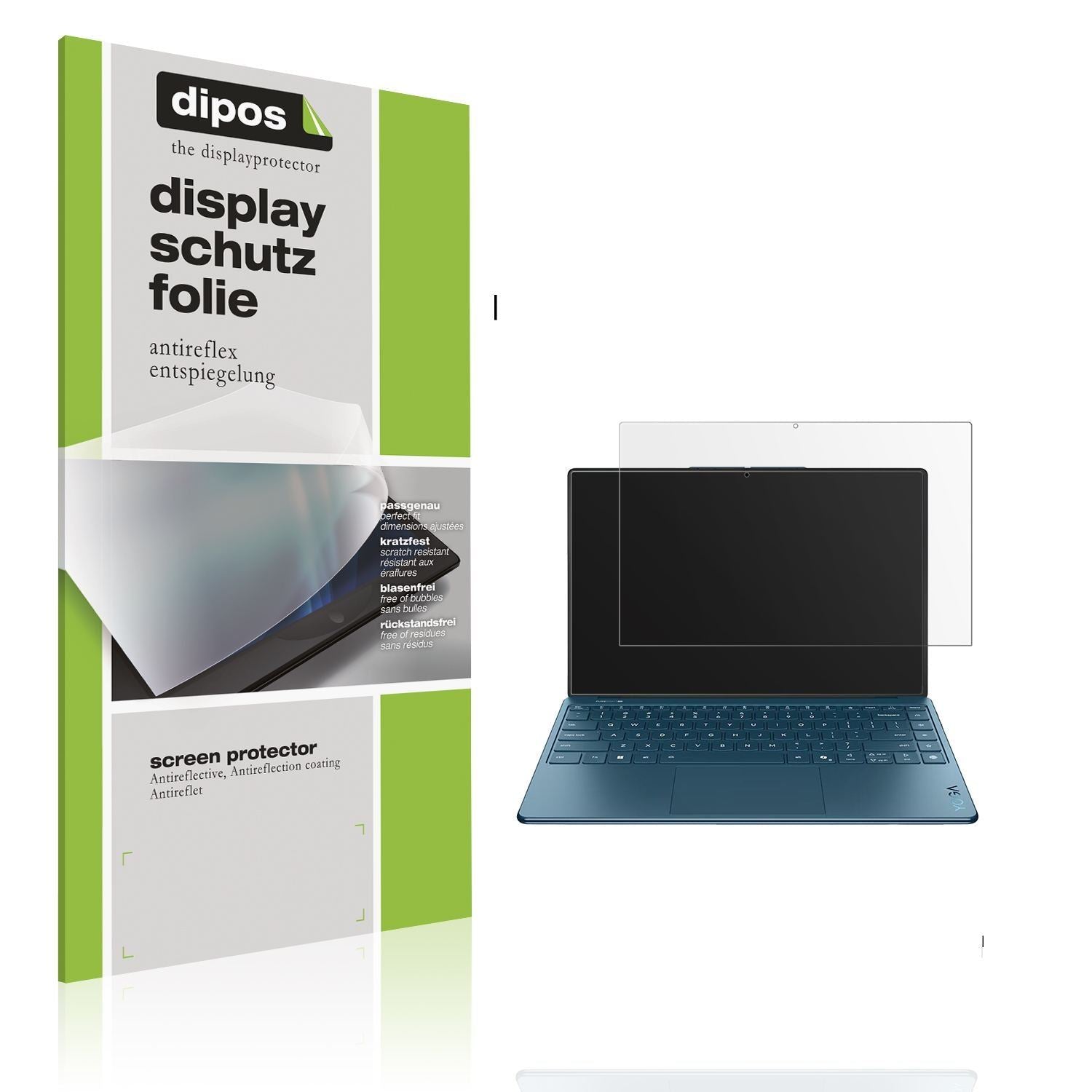 2x Schutzfolie matt für Lenovo Yoga 9 2-in-1 14ILL (1)