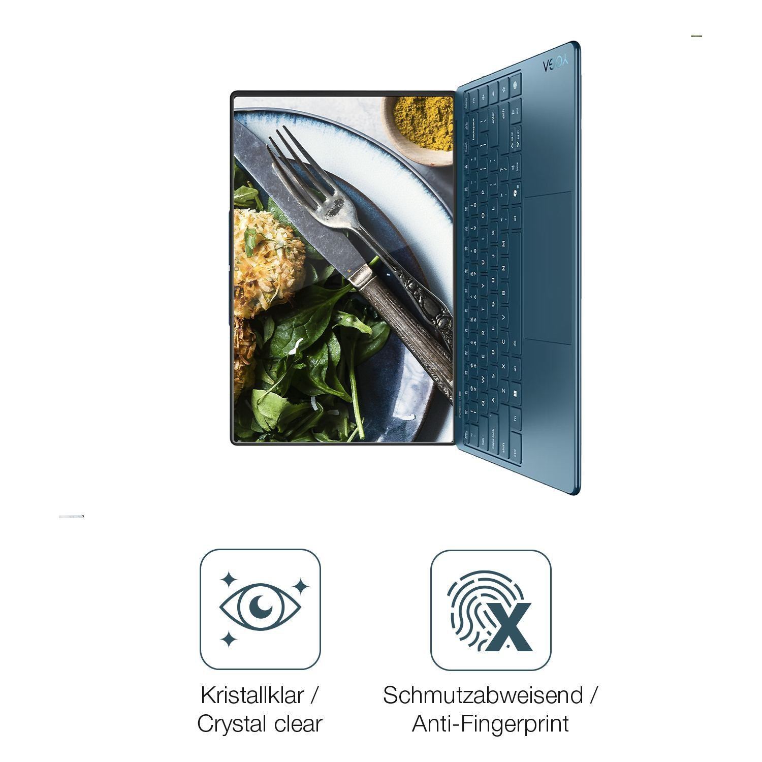 2x 9H Schutzfolie für Lenovo Yoga 9 2-in-1 14ILL10 (5)