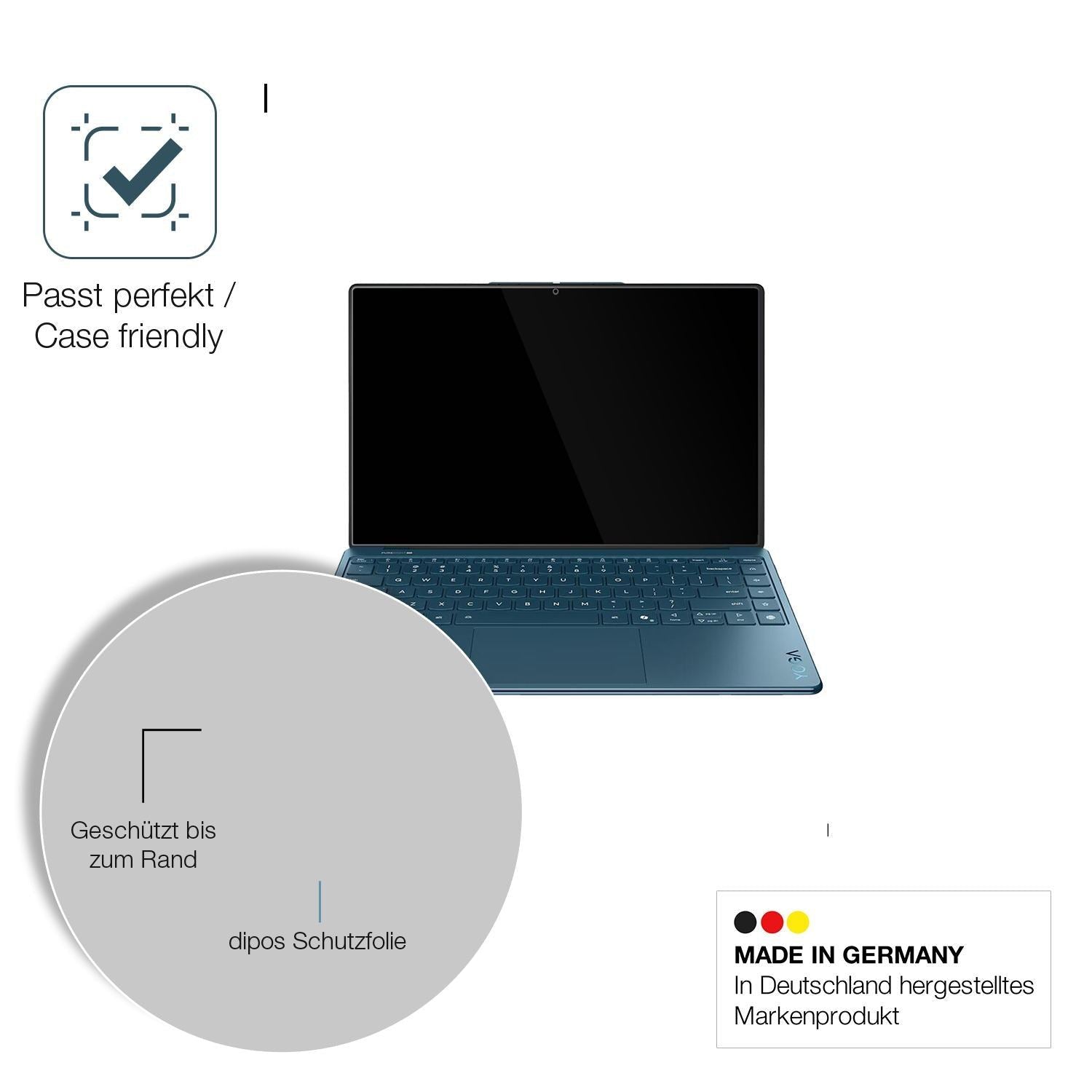 2x 9H Schutzfolie für Lenovo Yoga 9 2-in-1 14ILL10 (6)