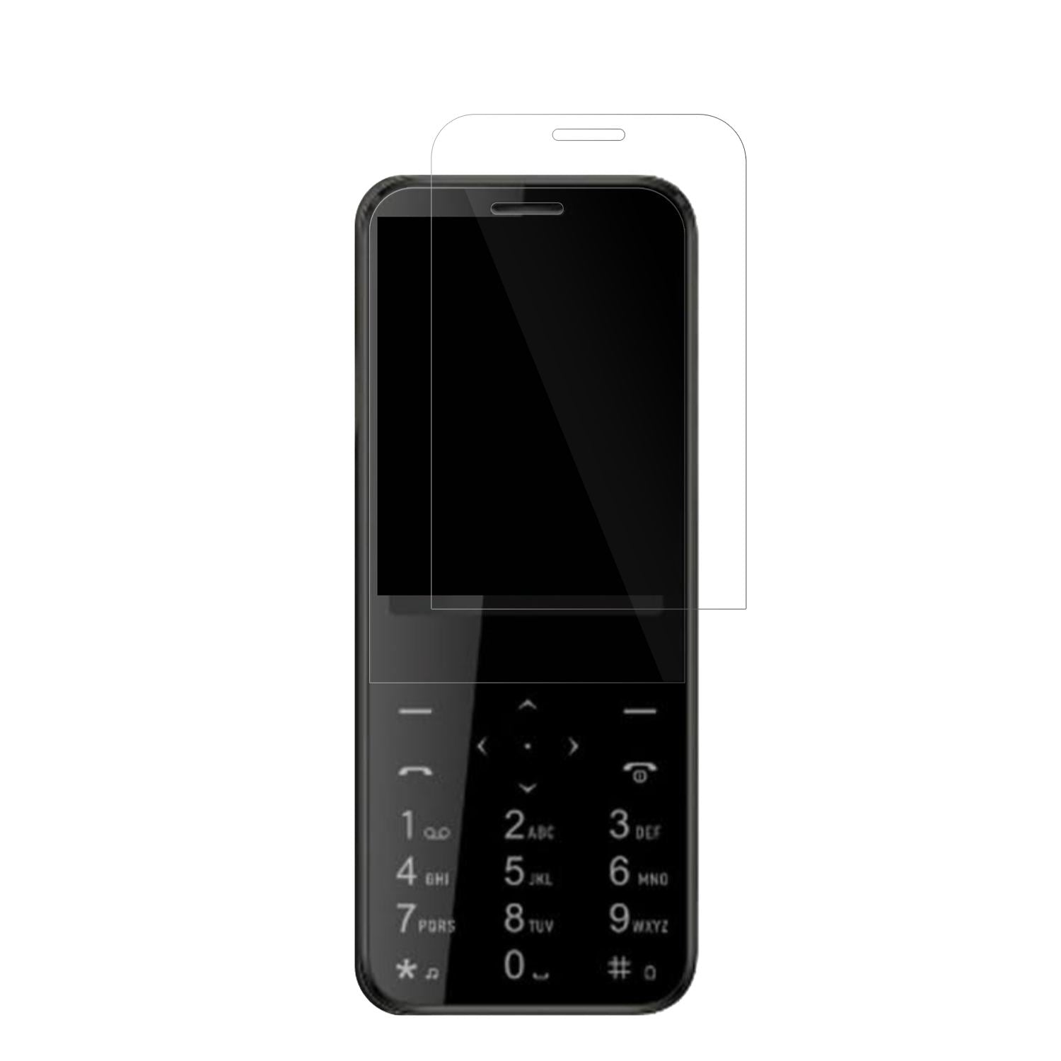 4x Schutzfolie klar für I Kall I1 Pro 4G Display-S (2)