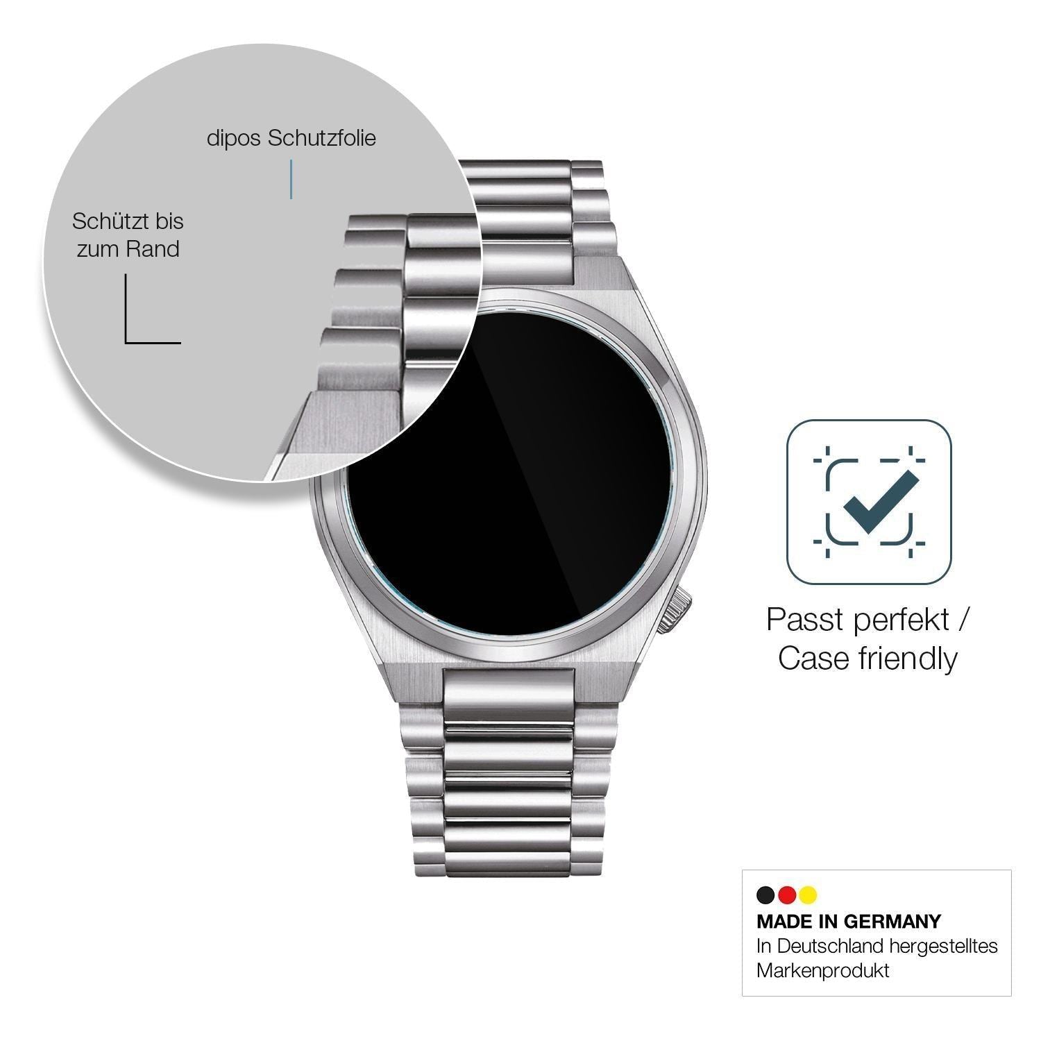 2x 9H Schutzfolie für Citizen Tsuyosa NK5010 Panze (6)