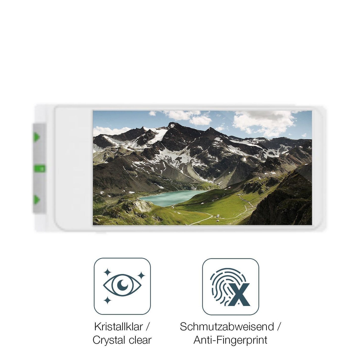 4x Schutzfolie klar für Clover Flex Pocket Display (4)