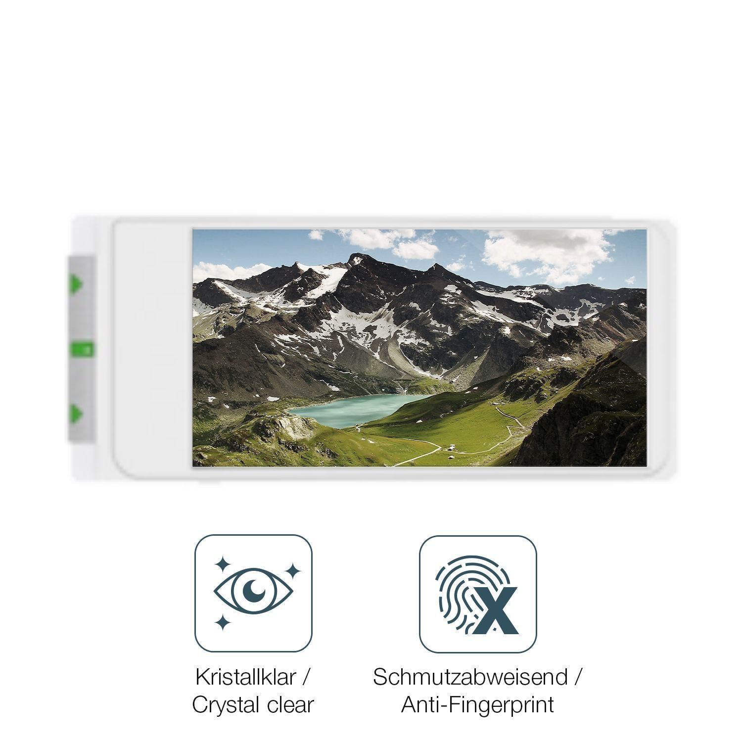 4x Schutzfolie klar für Clover Flex Pocket Display (4)
