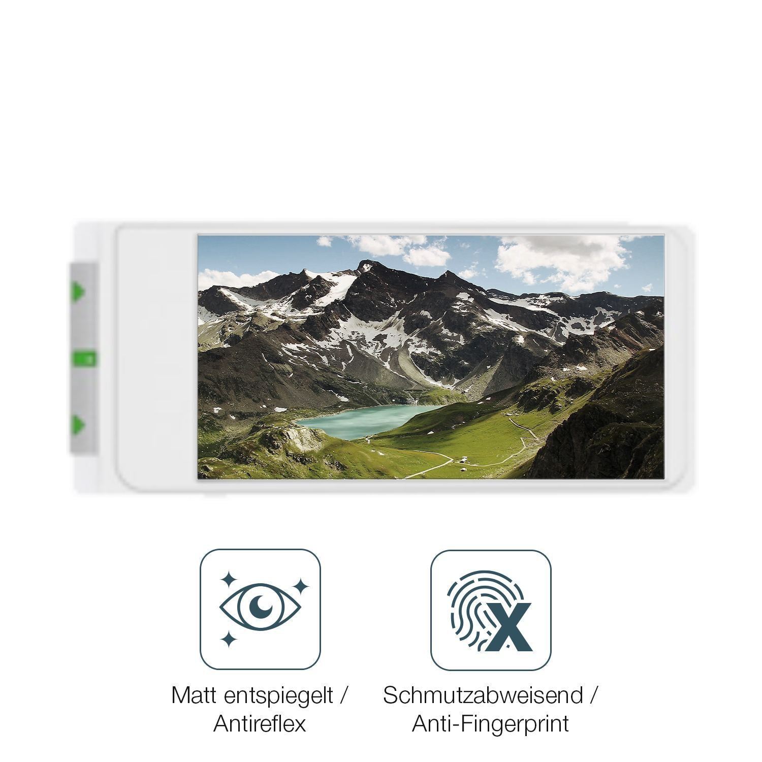 4x Schutzfolie matt für Clover Flex Pocket Display (4)