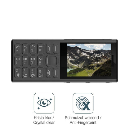 4x Schutzfolie klar für HMD 130 Music Display-Schu (4)