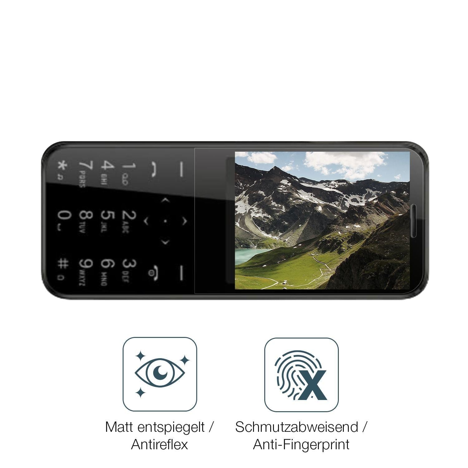 2x 9H Schutzfolie matt für I Kall A4 Panzerfolie (5)