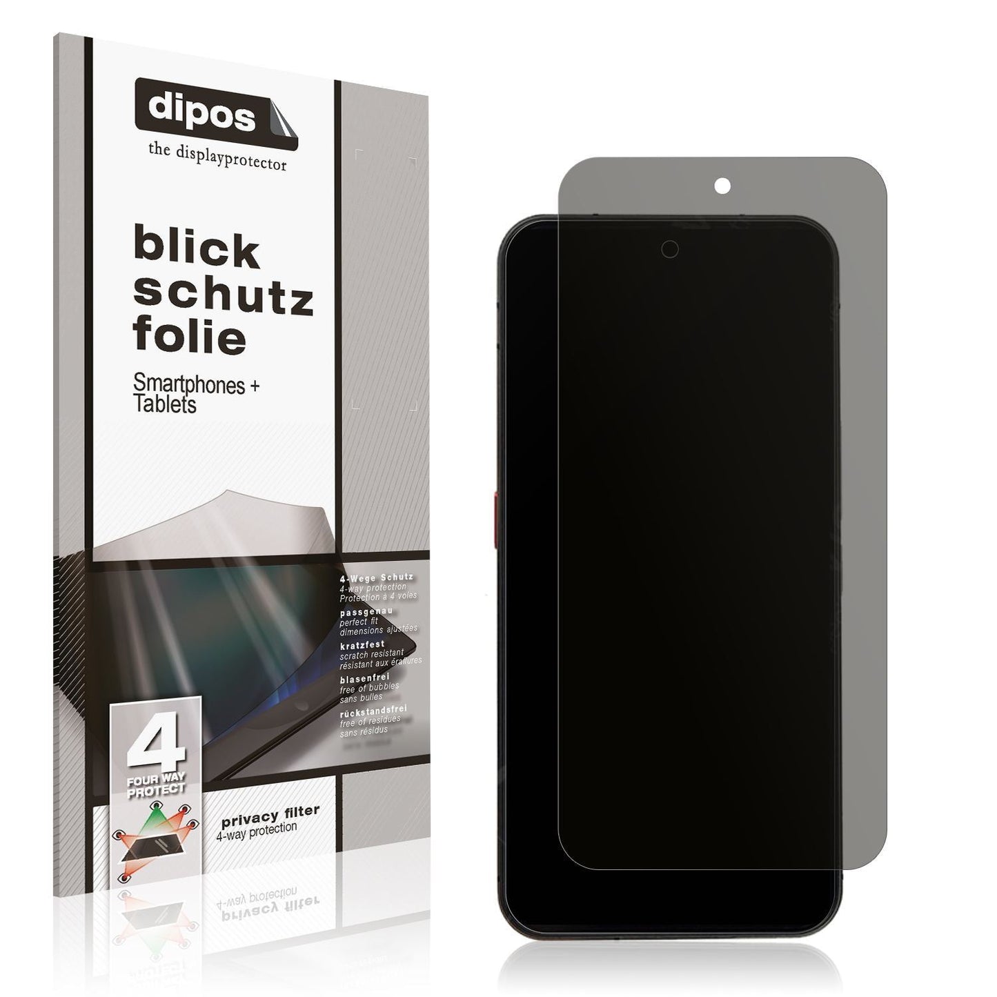 Blickschutzfolie für Oukitel WP200 Pro matt Schutz (1)