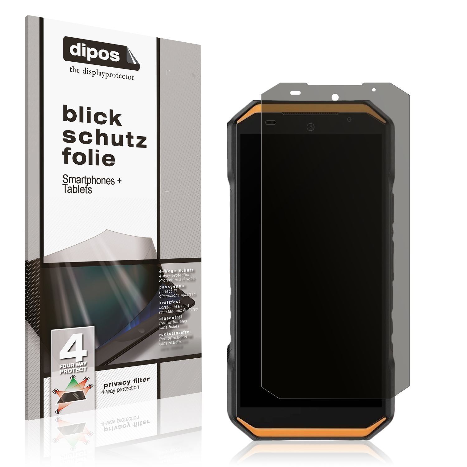 Blickschutzfolie für Ulefone Armor X32 matt Schutz (1)