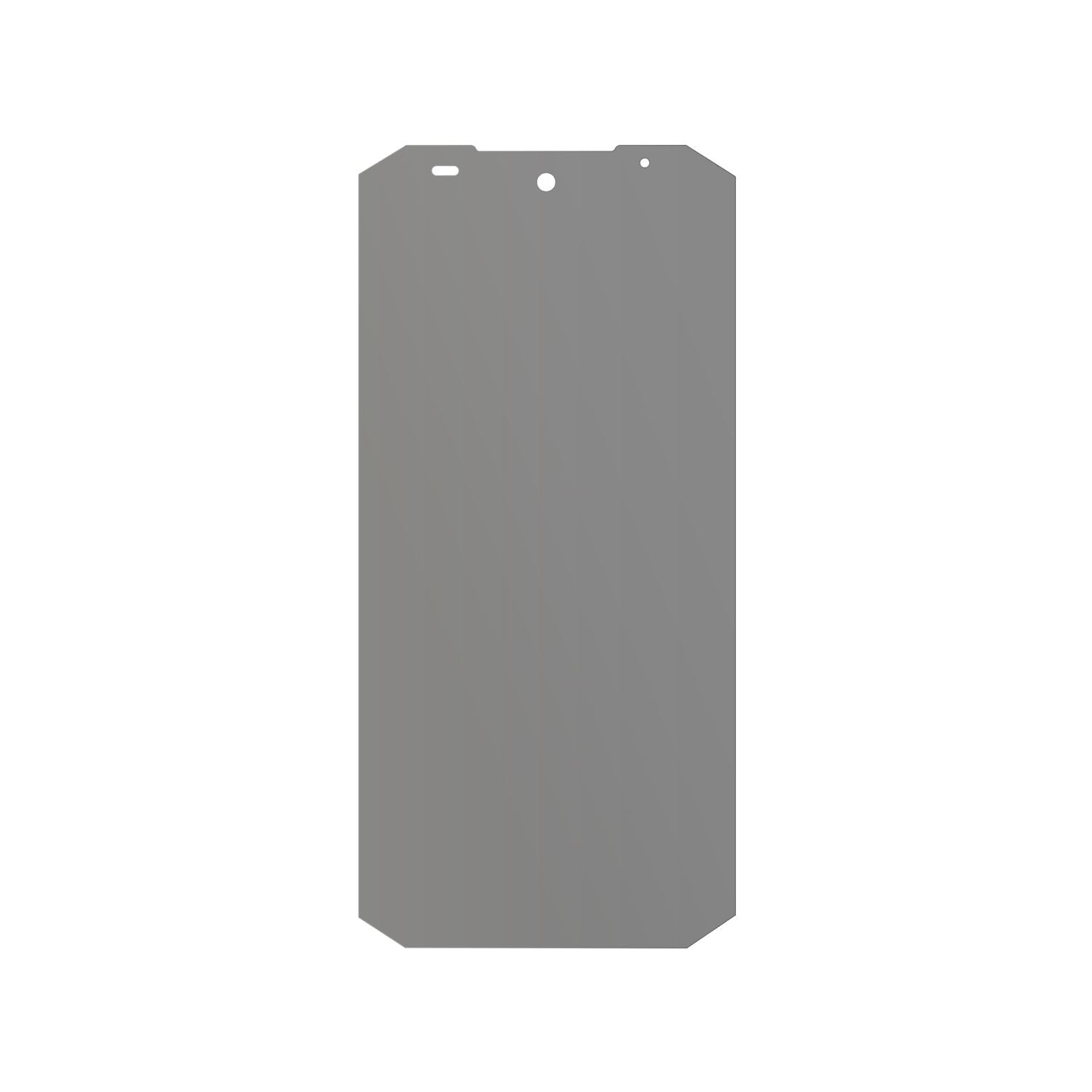 Blickschutzfolie für Ulefone Armor X32 Pro matt Sc (3)