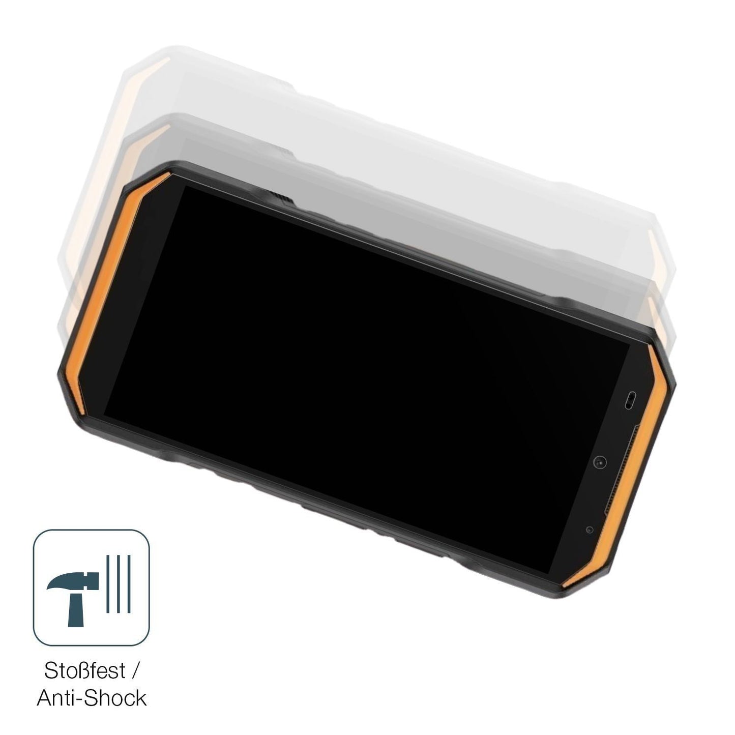 2x 9H Schutzfolie matt für Ulefone Armor X32 Pro P (4)