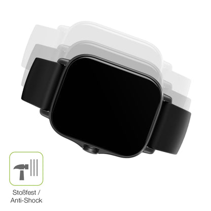 2x Full Cover Schutzfolie matt für Amazfit Gts 2e (4)