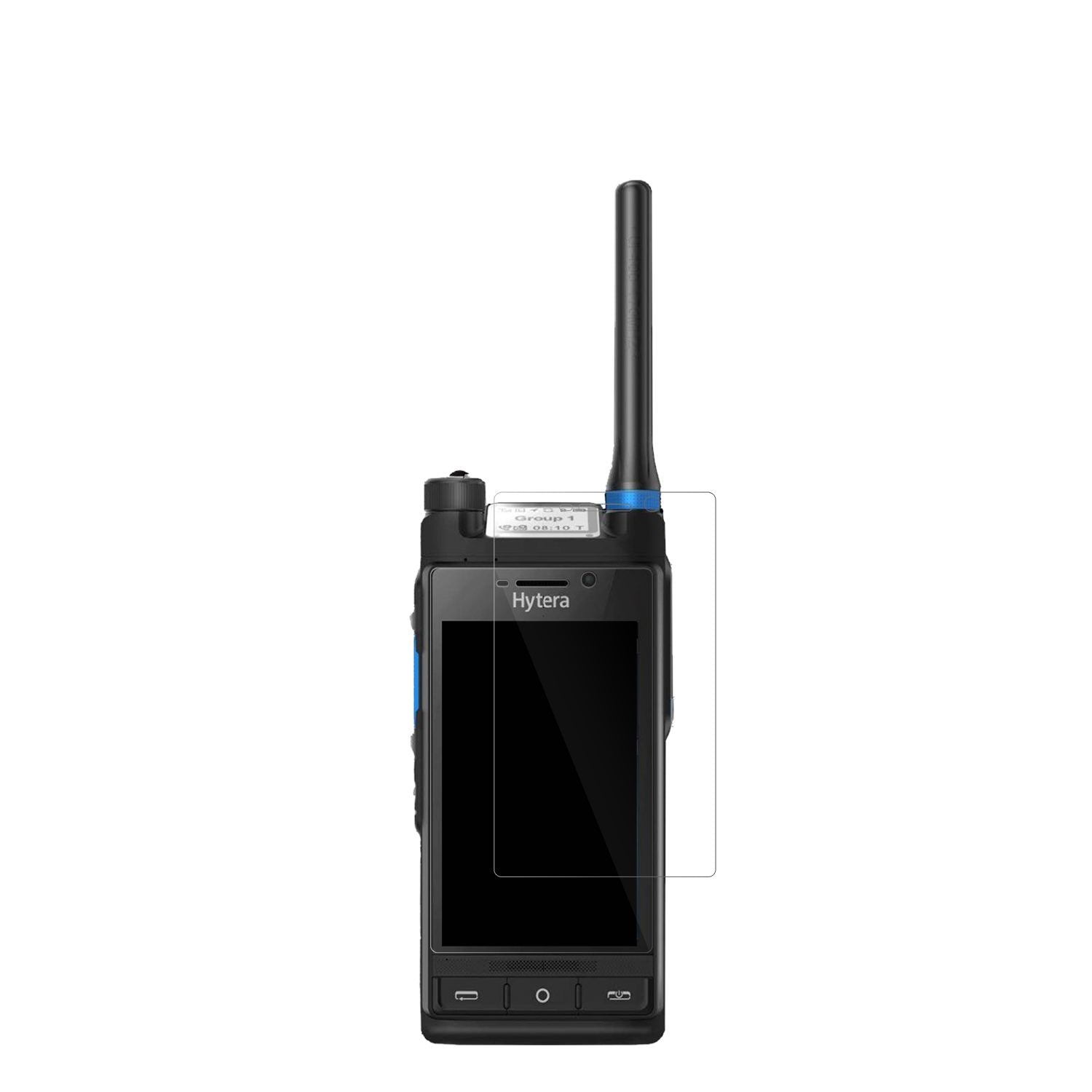 4x Schutzfolie klar für Hytera PTC760 Display-Schu (2)